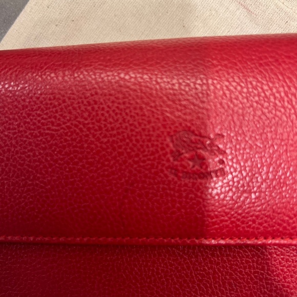 Il Bisonte Leather Wallet - Brand New in package - RED - Picture 3 of 8